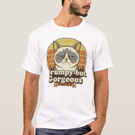 Rolig attityd-citat – Grinig men vacker T Shirt