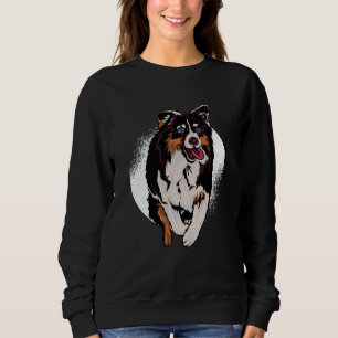 Rolig Aussie-hund med boskapstass T Shirt