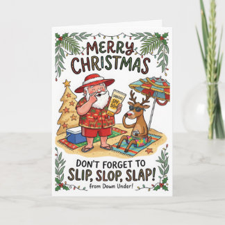 Rolig australiensisk jul – Slick Slip Slap Kort