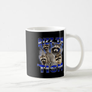 Rolig Autism Rizz Em Med Tism Meme Autistisk R Kaffemugg