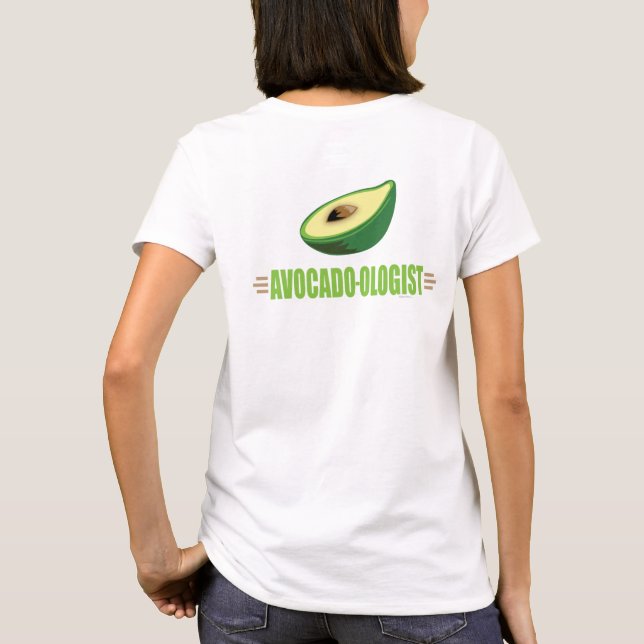 Rolig Avokado T Shirt (Baksida)