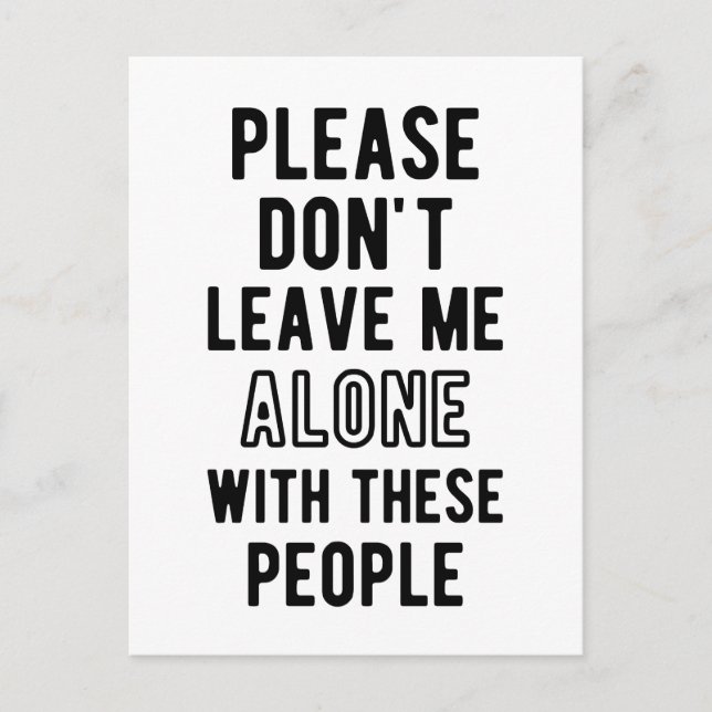 Rolig Avskedspresent För Kollega Chef, Otrevlig Pe Vykort (Framsida)