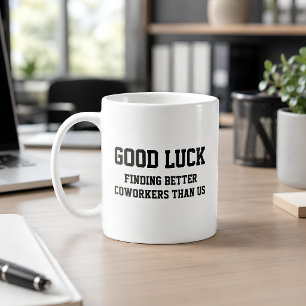 Rolig avskedspresent till kollega kaffemugg