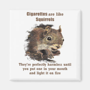 Rolig avslutad röka Motivational Magnet