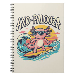 Rolig Axo-Palooza 90-tals Alternativ Konsertparodi Anteckningsbok