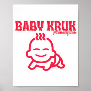Rolig Baby Kruk Philadelphia Premium  Poster