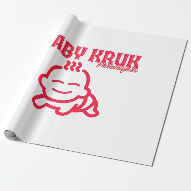 Rolig Baby Kruk Philadelphia Premium  Presentpapper (Utrullad)