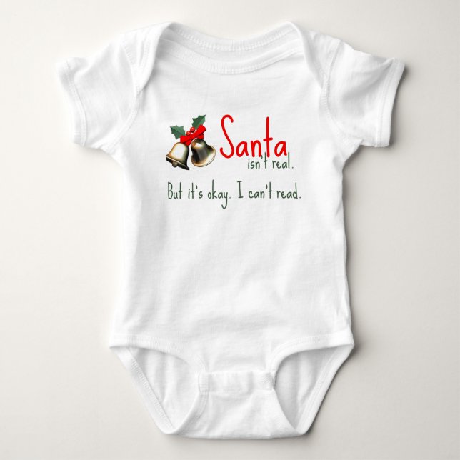 Rolig babySanta dräkt Tröja (Framsida)