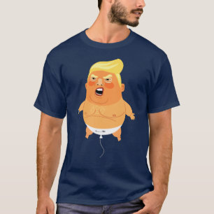 Rolig babytrumfballong t shirt