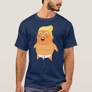 Rolig babytrumfballong t shirt