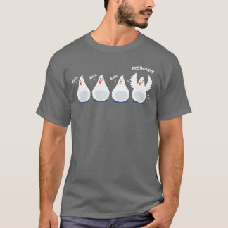 Rolig Bach Beethoven skämt Musiktröja vän rolig T Shirt