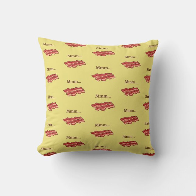 Rolig Bacon Kudde (Framsida)