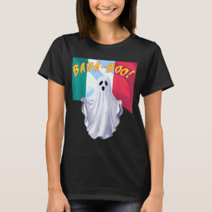 Rolig bada boo italiensk amerikansk Halloween-kost T Shirt
