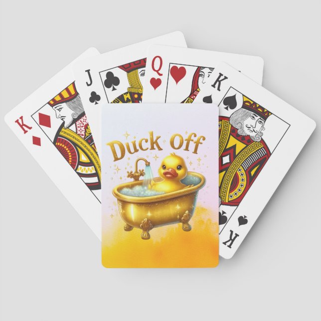 Rolig Badduck Casinokort (Baksidan)