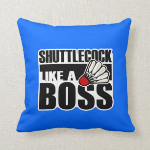 Rolig Badminton Shuttlecock Kudde