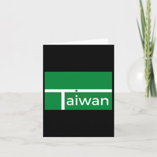 Rolig badmintonmatch Taiwan Ny flaggdesign  Kort
