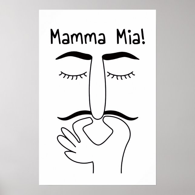 rolig badrumsväggskonst poster (Framsidan)