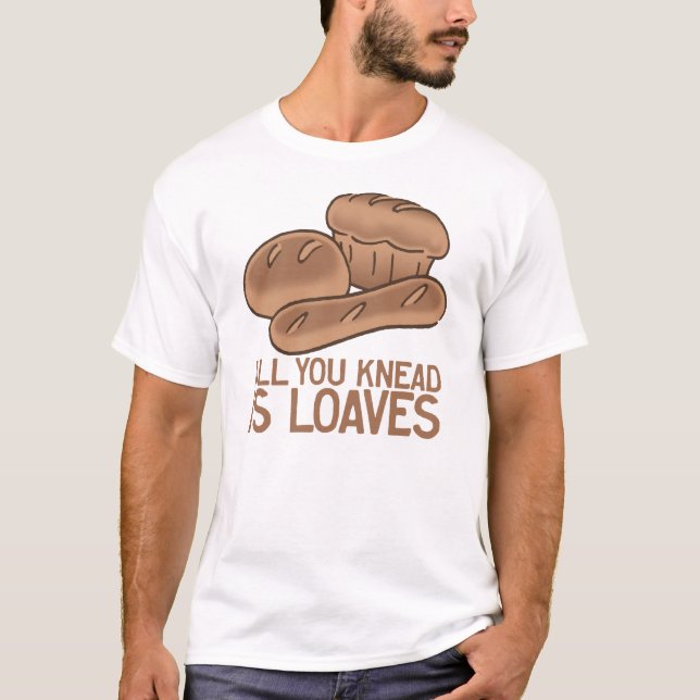 Rolig bagerislogan t shirt (Framsida)