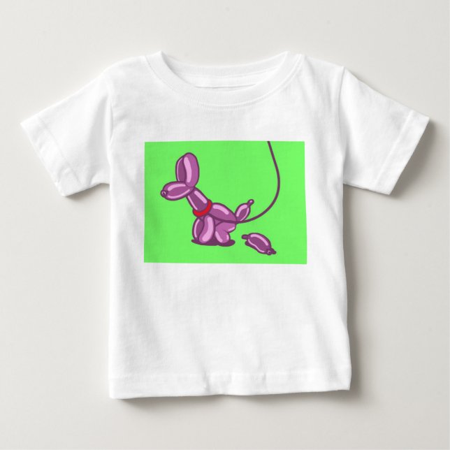 rolig ballongpoop tee shirt (Framsida)