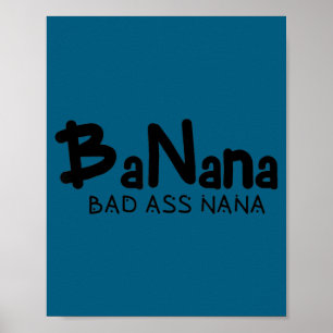 Rolig Banan Dålig Mormor Mamma Mormor Poster