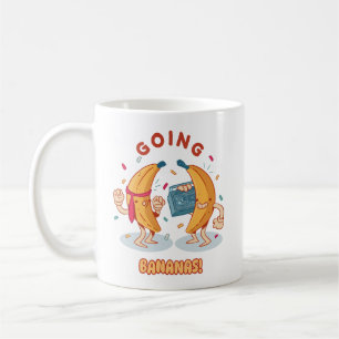 Rolig Banan Klassisk Mugg