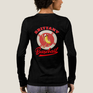 Rolig Banan Slagman Anpassad Baseball Grafik  T Shirt