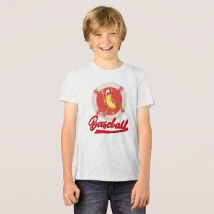 Rolig Banan Slagman Anpassad Baseball Grafik  T Shirt