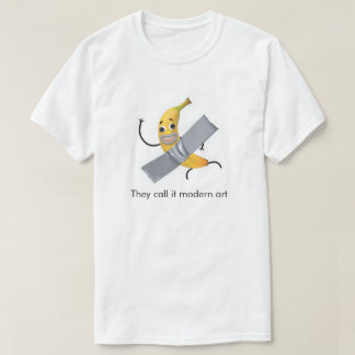 Rolig Banana Skal Tecknad meme T-Shirt