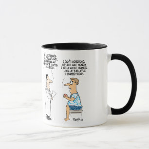 Rolig banta kaffemugg