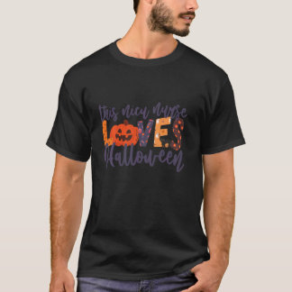 Rolig bara en Nicu-sjuksköterska som älskar Hallow T Shirt