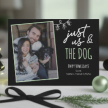 Rolig Bara Vi & Hunden Howlidays Foto Svart
