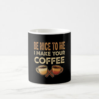 Rolig Barista Kaffeegenvärmare Present Kaffemugg
