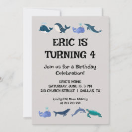 Rolig barnkalas  inbjudningar