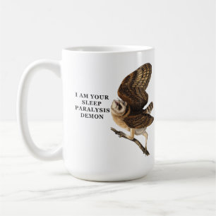 Rolig Barnuggla Tröja Kaffemugg