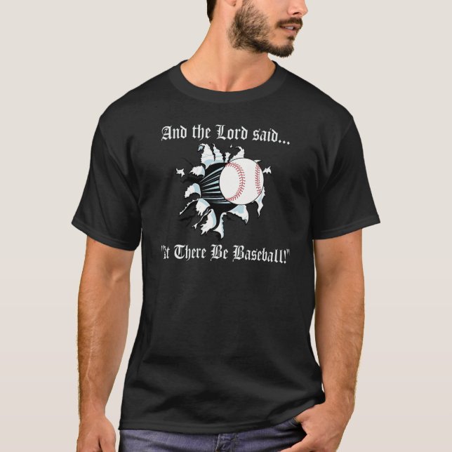 Rolig baseball tee shirt (Framsida)