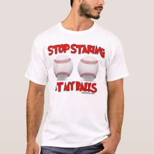 Rolig baseballskjorta t shirt