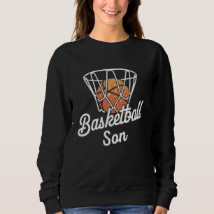 Rolig basketboll son sonson basketbollhoop Moth T Shirt