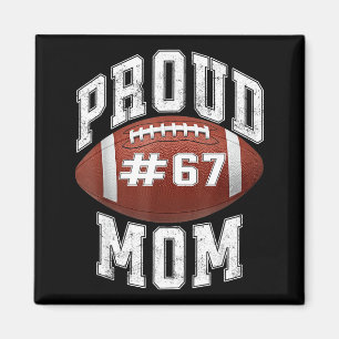 Rolig Basketmamma 67 Meme Stolt Mamma Design Magnet