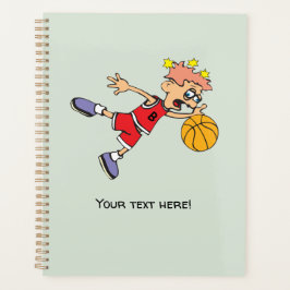 Rolig basketspelare