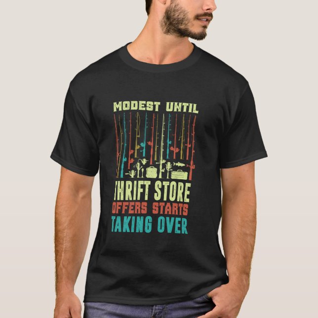 Rolig Bass Fiskare Fiske meme T Shirt (Framsida)