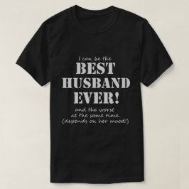 Rolig bäst för make T-tröja någonsin T-shirt