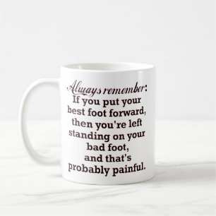 Rolig bäst fot Demotivational Kaffemugg