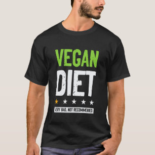 Rolig BBQ Köttälskare Steak Grill Riktiga Män Vega T Shirt