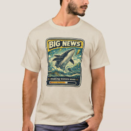 Rolig Bebis Avslöjande För Blivande Pappa Gravidit T Shirt