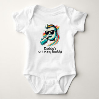 Rolig bebis drickskompis Humor bodysuit T Shirt