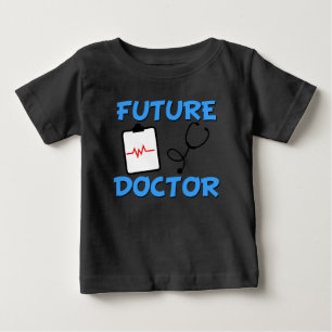 Rolig bebis för framtida doktor t-shirt
