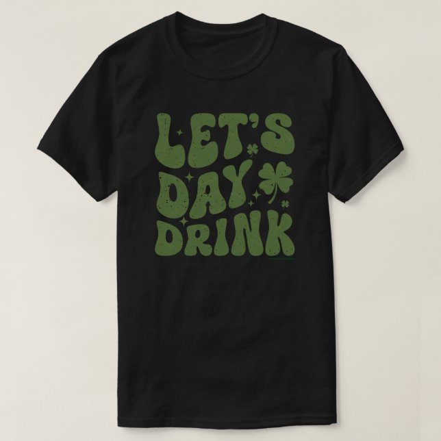 Rolig Beer Grafik T-shirt – Dagsdryckarnas present (Design framsida)