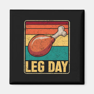 Rolig ben-dags kostym Turkey Day pilgrim tackgivel Magnet