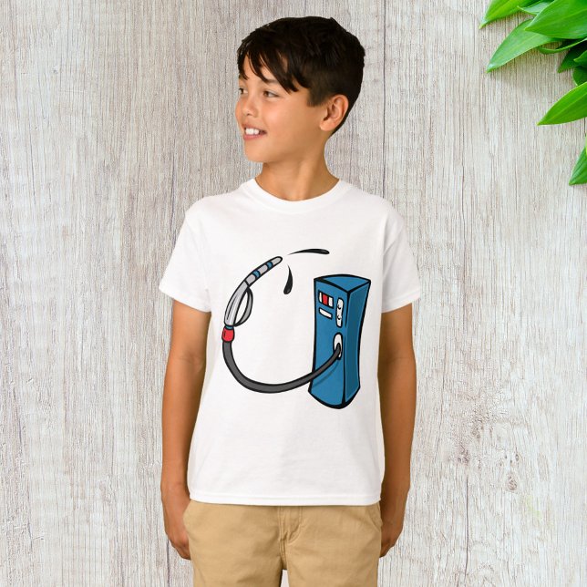 Rolig Bensinmack Bensinstation T Shirt (Skapare uppladdad)