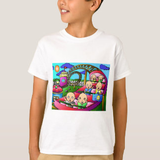 Rolig berg- och dalbanaT-tröja T Shirt